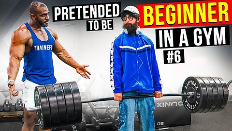 They Never Thought I COULD DO THIS... ｜ Pretended to be a Beginner in GYM #6
