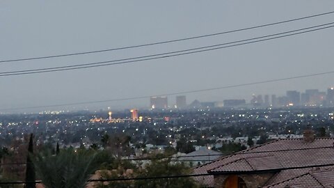 Did you SEE tonight's SOUPY Las Vegas sunset? 💧Check THIS out! 12.23.2025 #follow #lasvegas #gaming