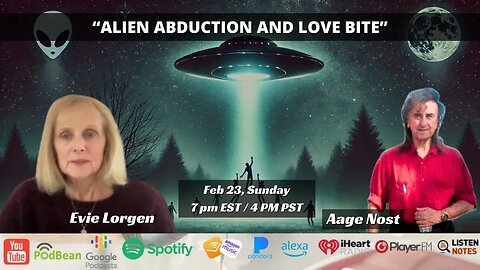 "Alien Abduction and Love Bite" with Evie Lorgen