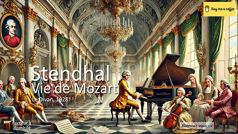 Stendhal - Vie de Mozart - Lettre