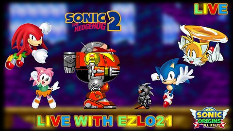 🦃 EZLOGiving Day 23: Gotta Go Fast in Sonic 2! | Live With EZLO21 🍂