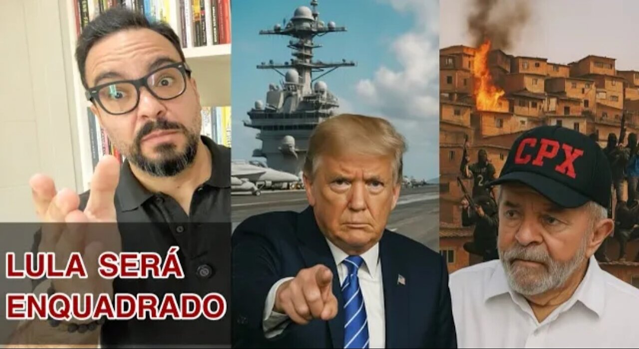 URGENTE! Trump pode entrar em GU3RRA contra o CV e Lula será enquadrado_HD