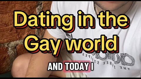 Dating in the gay world
