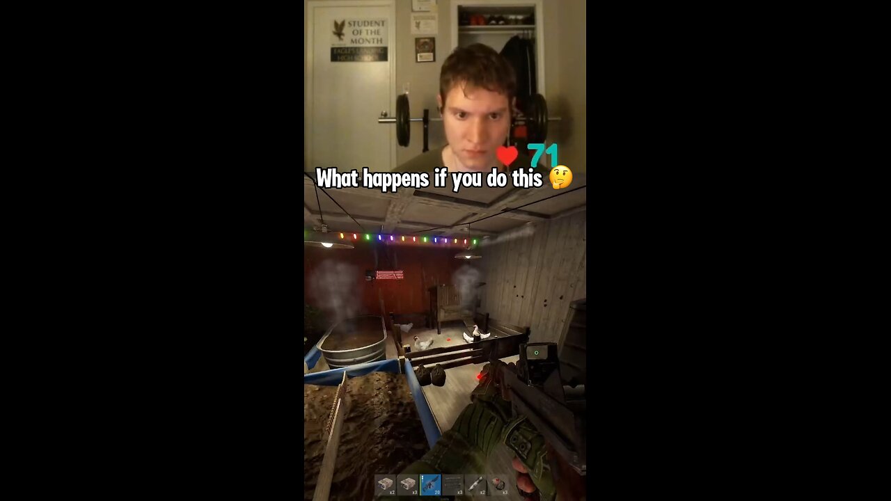 What happens if you do this?🤔 #rust #rustconsole #minecraft #survivalgames #rustconsole #rustmobile