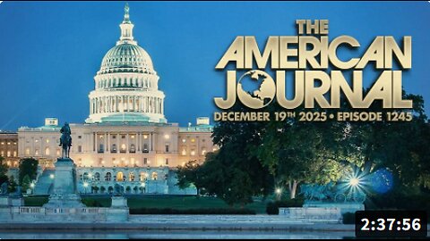 The American Journal: DOJ Faces Epstein Files Deadline, Brown University Shooting Suspect Found Dead, Dem Judge Convicted For Obstructing ICE Agents - FULL SHOW - 12/19/2025