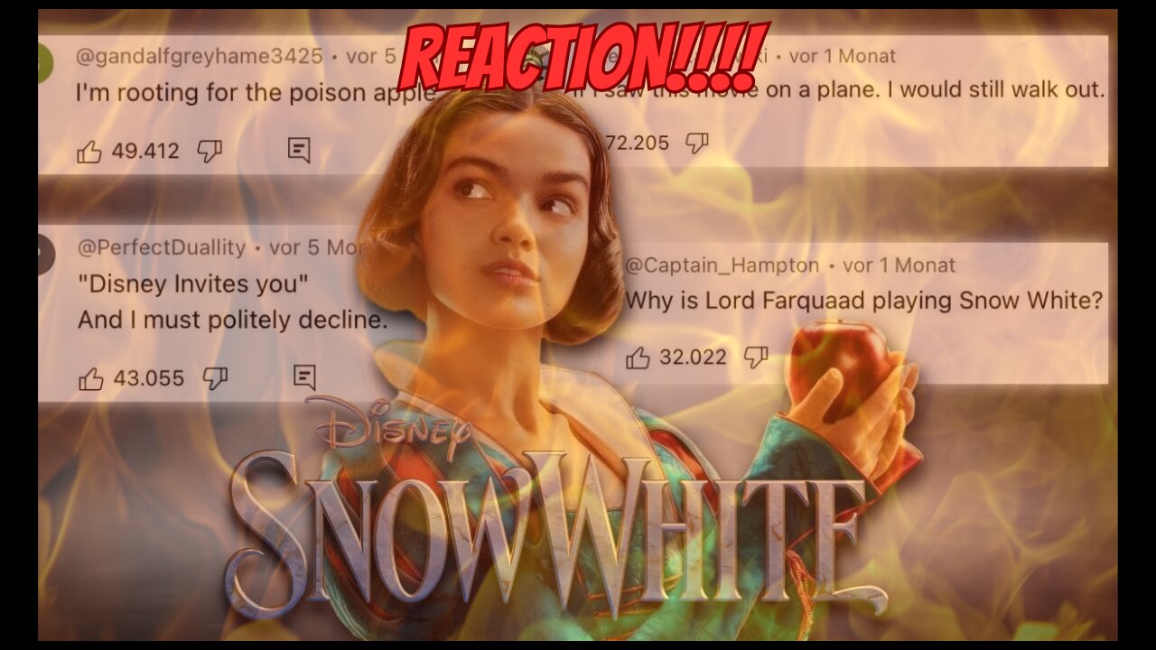 Snow White Trailer Comments Turned Into a Hilarious Song! REACTION