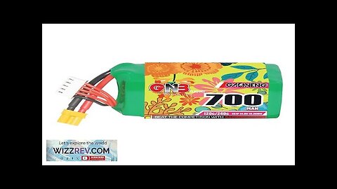 GAONENG GNB 14.8V 700mAh 120C 4S LiPo Battery XT30 Plug for Cinelog25 Review