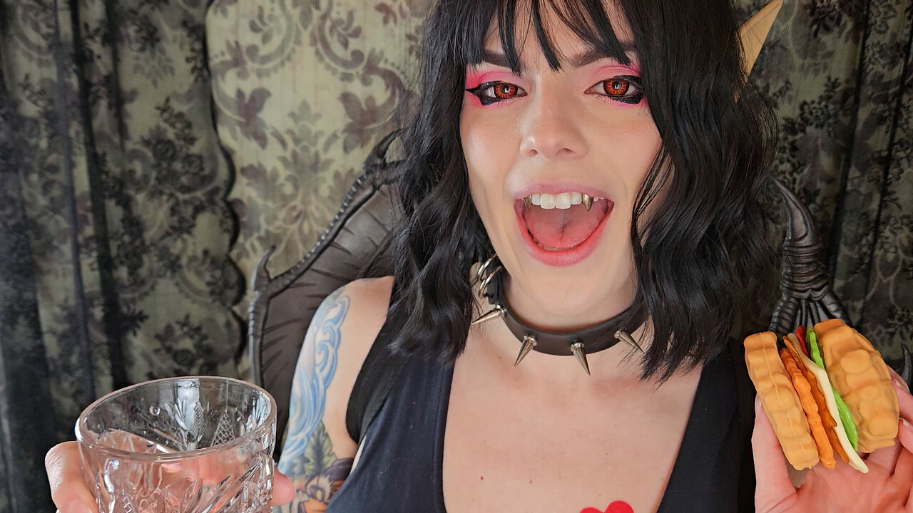 Roleplay ASMR | Sylk The Demon Valentine's Date | Goth Hooters (personal attention) DONATED