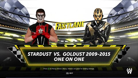 WWE 2k24 Stardust vs Goldust