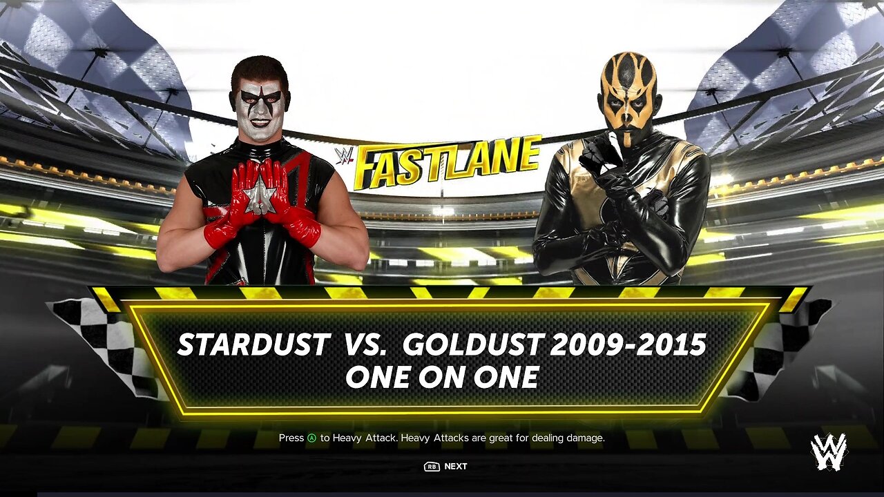 WWE 2k24 Stardust vs Goldust