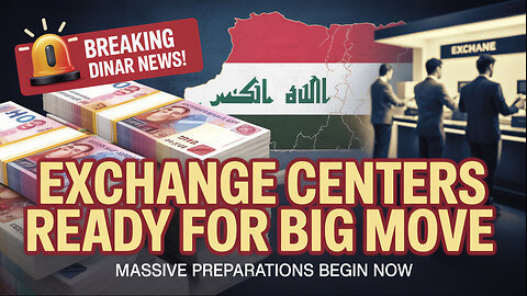 💰 Redemption Prep Begins! Exchange Centers on 24-Hour Standby for IQD Holders! 💥 Today's IQD News!