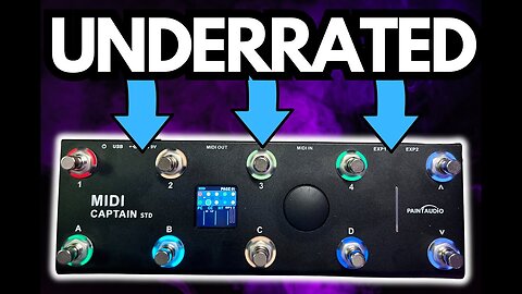 This Might Be the BEST Budget MIDI Footswitch...(MIDI Captain STD)