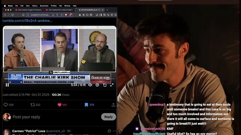 Ian Carroll ~ Reviews TPUSA clip