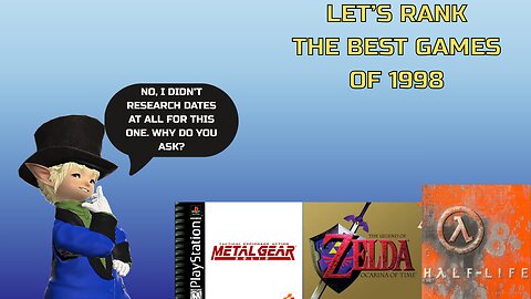 Ranking the best games of 1998. Come tell us our opinions are wrong.