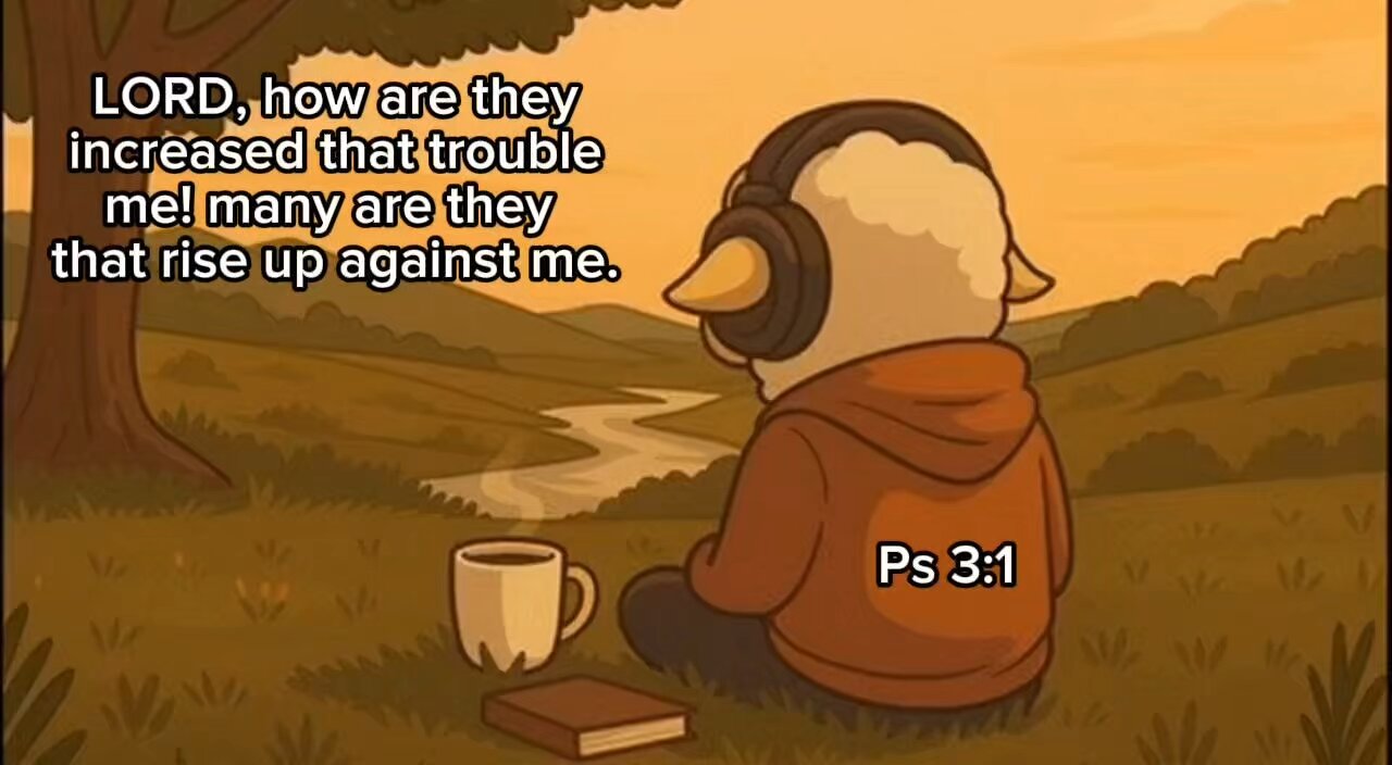 Psalm 3 Meditation — Peace, Protection & Rest (Verses 1–8)