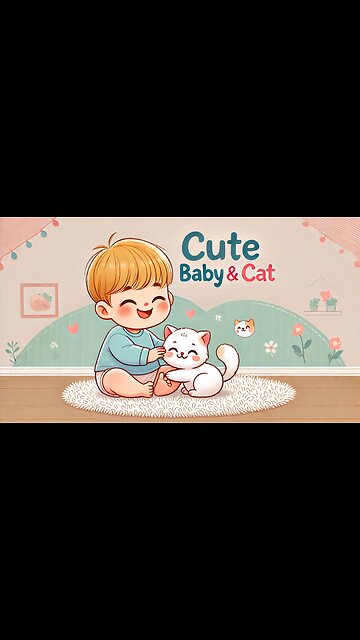 Cute Baby With cate