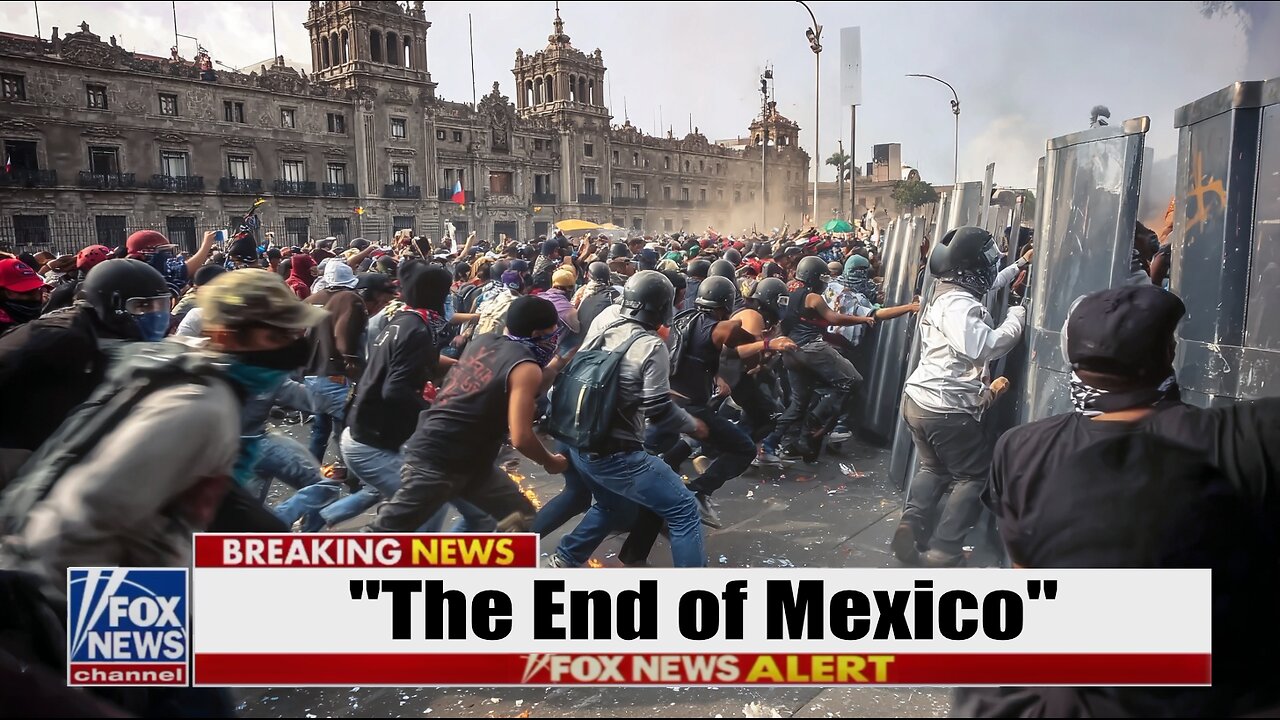 Mexican MOB OVERTHROWS Capital... as "Socialist President" FLOODS AMERICA with CARTELS