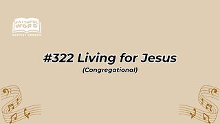 #322 Living for Jesus Congregational (FWBC)