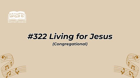 #322 Living for Jesus Congregational (FWBC)