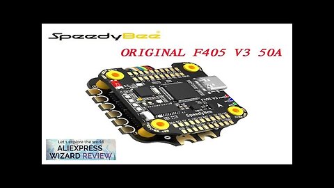 SpeedyBee F405 V3 Flight Control Support BetaFlight/INAV BLS-50A 4in1 ESC Stack Review