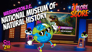ChaCha & Zee Uncover Dinosaur Fossils & Secret Labs at the Smithsonian!