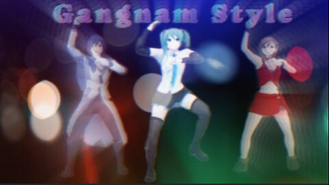VOCALOID - Gangnam Style PSY - Cover - Blue Rose Girl