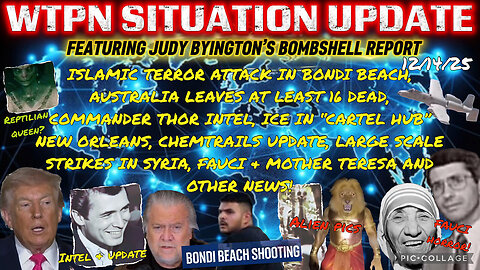 WTPN ~ Judy Byington ~ Situation Update ~ 12-14-25 ~ Trump Return ~ Restored Republic via a GCR
