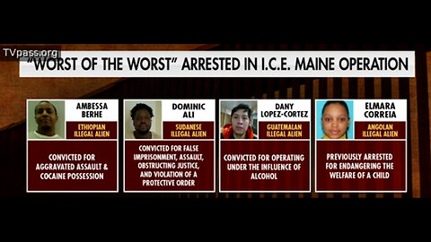 MEET THE CRIMINALS (besides the CRIME of UNLAWFULLY entering the U.S.) LIBERALS want to KEEP here