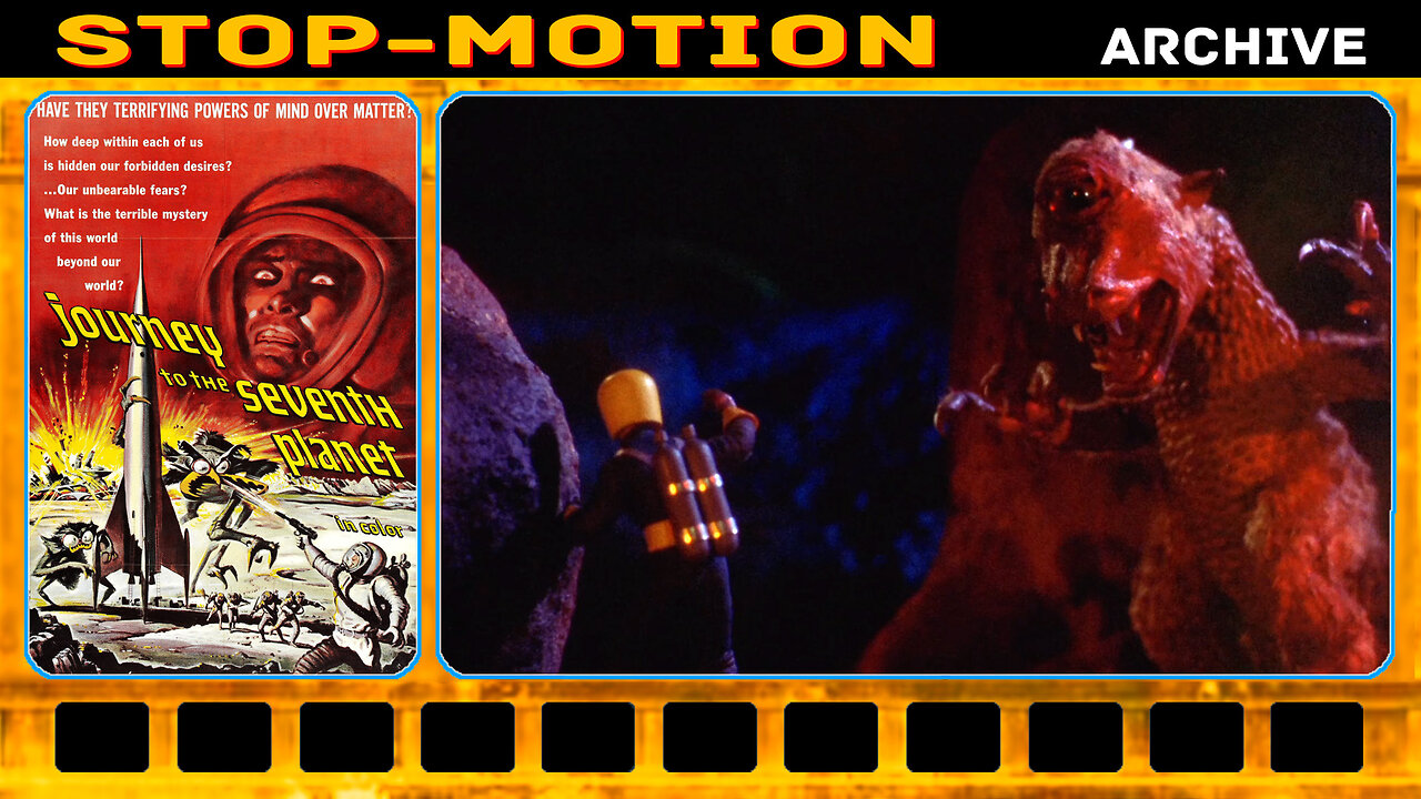 Journey To The Seventh Planet (1962) Stop-Motion Shots