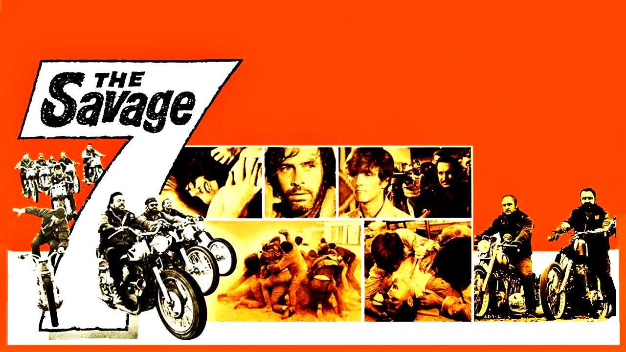 The Savage Seven (1968) Biker Drama | Exploitation Film | Crime| Action | Thriller