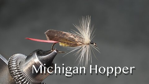 Michigan Hopper: an Art Winnie fly pattern