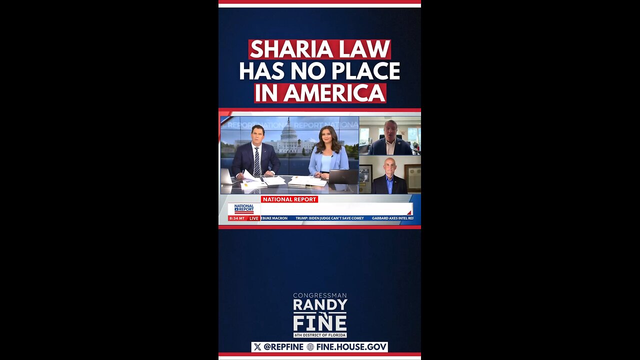 Let me be clear, Sharia Law has no place in American society.