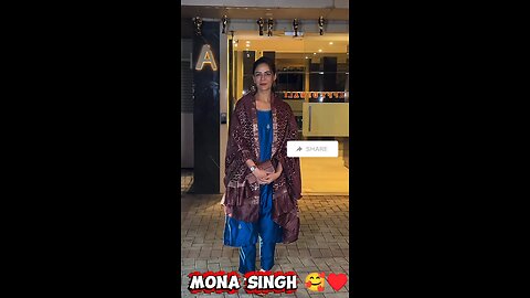 Bollywood Actress Mona Singh At Diwali Party🔥🌹♥️