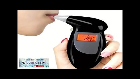 Portable LED Digital Display Alcohol Tester Accurately Test LCD Backlight Display Sound Review