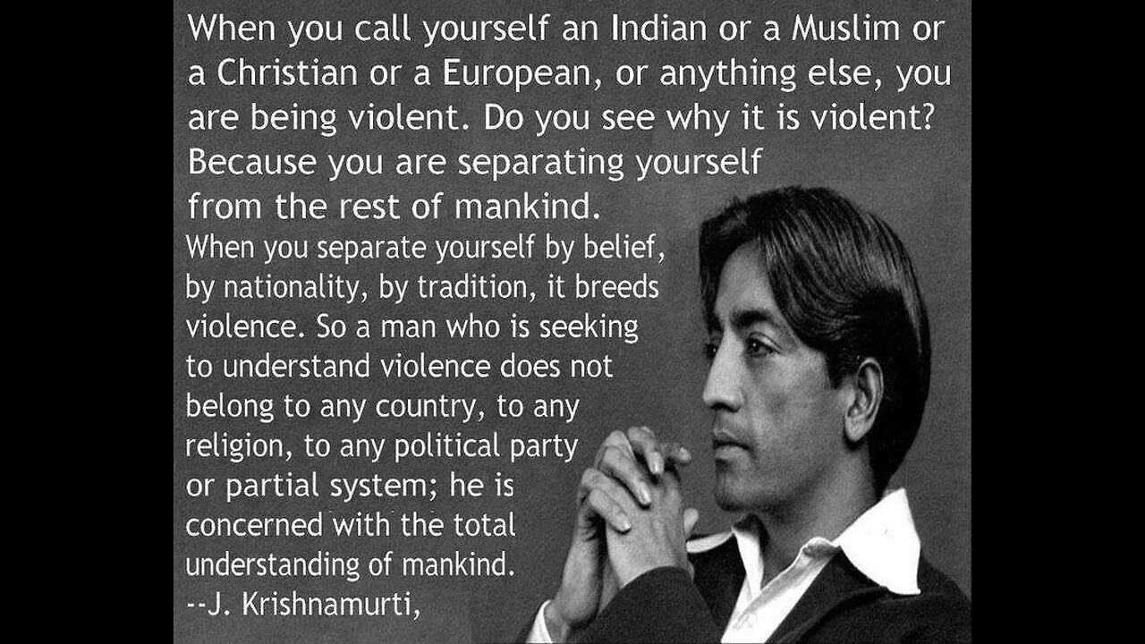 Religion can be a trap for your soul because you no longer live authentically