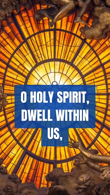 O HOLY SPIRIT DWELL WITHIN US #TRUTH #JESUS #CHRIST #MARY #JOSEPH #IHS #BIBLE #TRINITY #CATHOLIC #CH