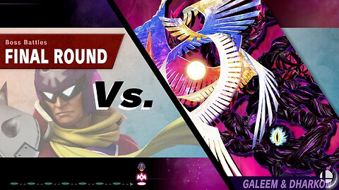 Blood Falcon (with voice) vs Normal SSBU Boss Battles Quickie -By Huff [Troubleshooting]