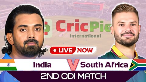 LIVE ODI | India vs South Africa | 2nd Match | IND vs SA
