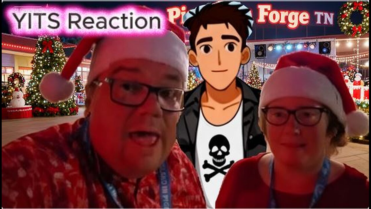 YITS Reaction - Christmas In Pigeon Forge - Paula, Steve & Veronica, NC Clowns & More - 2025