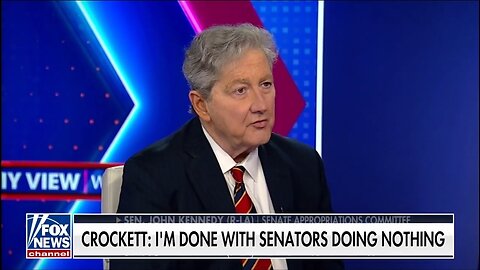 Sen John Kennedy Hilariously Mocks Jasmine Crockett