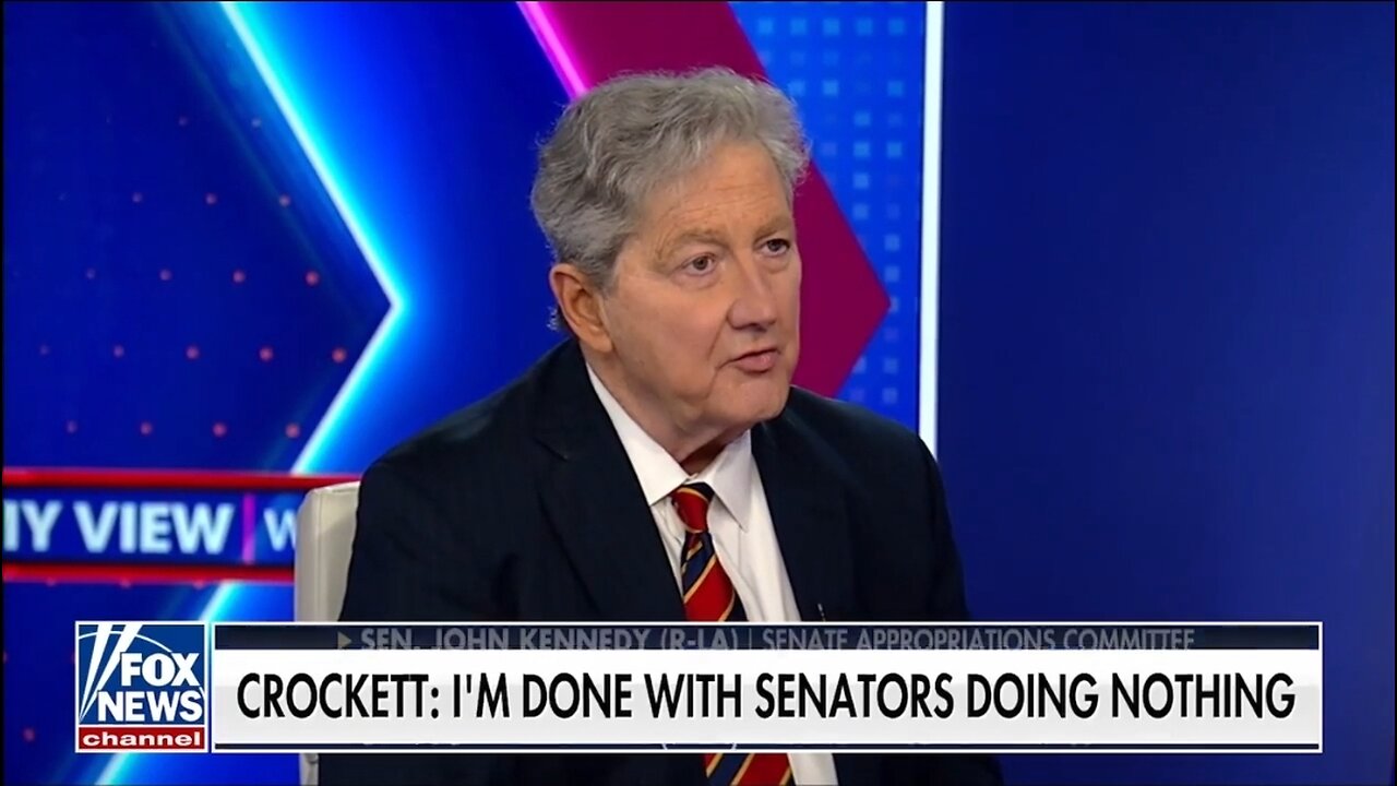 Sen John Kennedy Hilariously Mocks Jasmine Crockett