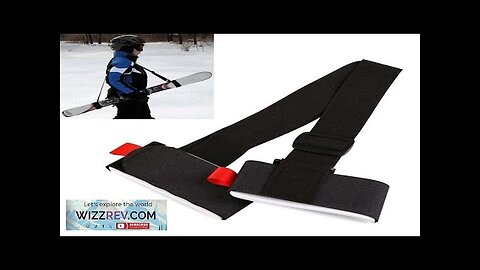 Ski and Pole Carrier Strap Adjustable Ski Shoulder Carrier Strap Portable Ski Review