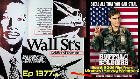 September 11 Buffalo Soldiers: US army Weapons for heroin, Kevin Ingram P Diddy Miramax Weinstein P1