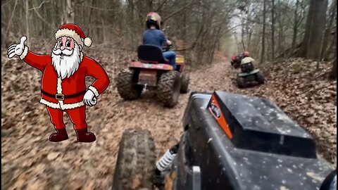Exploring an Old County Road on Mud Mowers Christmas Day 2025