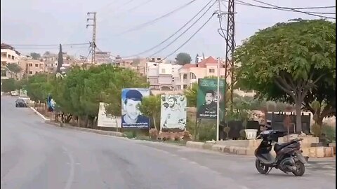 One of the strikes in southern Lebanon (Tayr Deba) a few minutes ago