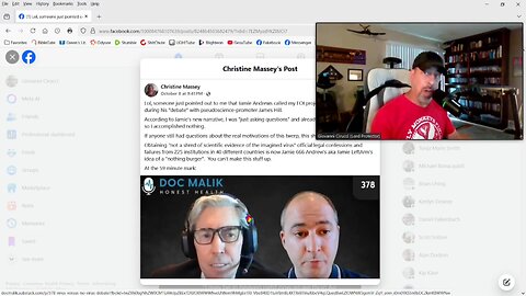 Christine Massey vs. Andrew Dice Andrews