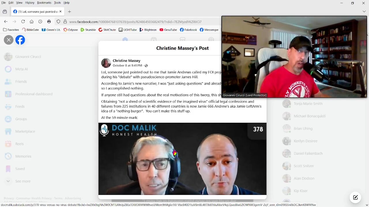 Christine Massey vs. Andrew Dice Andrews