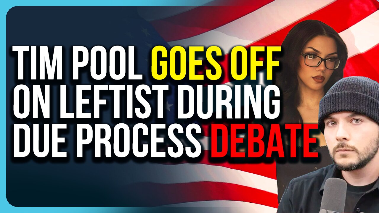 Tim Pool Goes OFF On Leftist During Due Process Debate