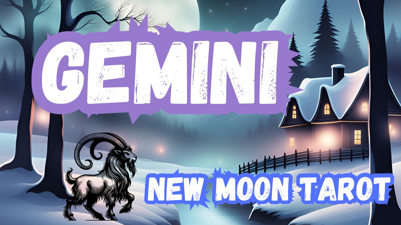 Gemini ♊️ - New Moon 🌚 in Capricorn 2024 - Tarot Reading #tarot #tarotary