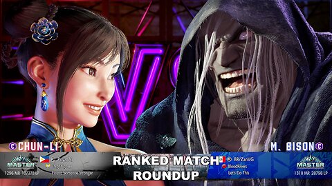 Kuya Kalbo SF6 Ranked Roundup. Chun Li Master Rank [Hori Fight Stick]